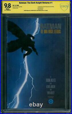 Batman The Dark Knight Returns #1? CBCS 9.8 SIGNED MILLER? 1st Print DC 1986