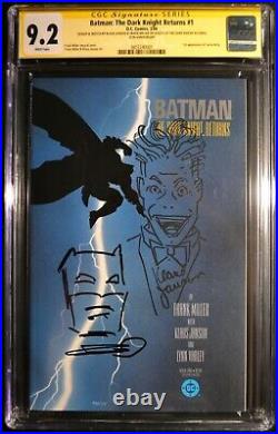 Batman The Dark Knight Returns 1 CGC 9.2 SS Frank Miller & Klaus Janson