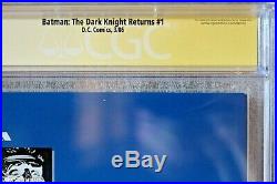Batman The Dark Knight Returns #1 CGC 9.4 #2128958002 signed by Frank Miller