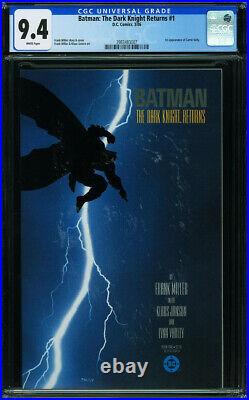 Batman The Dark Knight Returns #1 CGC 9.4 DC 1986 Miller! JLA! Q6 397 cm case