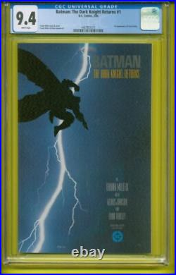 Batman The Dark Knight Returns #1 CGC 9.4 NEAR MINT DC MARCH 1986 FIRST PRINT