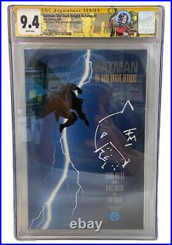 Batman The Dark Knight Returns #1 CGC 9.4 NM SS Frank Miller Signed & Sketched