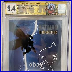 Batman The Dark Knight Returns #1 CGC 9.4 NM SS Frank Miller Signed & Sketched