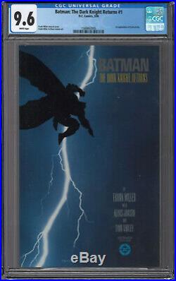 Batman The Dark Knight Returns #1 CGC 9.6 1st Print White Pages Frank Miller