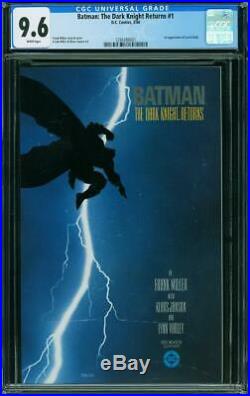Batman The Dark Knight Returns #1 CGC 9.6 DC 1986 Frank Miller! WP L6 121 cm sc