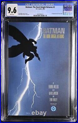 Batman The Dark Knight Returns #1 CGC 9.6 NM+ 1st App Carrie Kelly 1st Print
