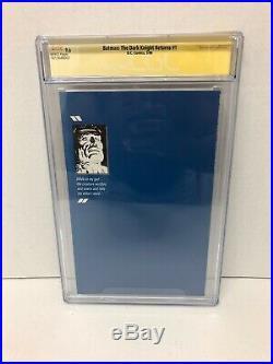 Batman The Dark Knight Returns 1 CGC 9.6 Signed By Legend Frank miller Rare