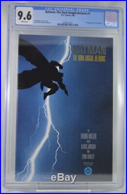 Batman The Dark Knight Returns #1 CGC 9.6 White Pages Frank Miller Classic