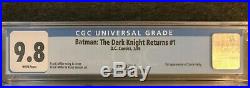 Batman The Dark Knight Returns #1 CGC 9.8 1st Print, Frank Miller Classic