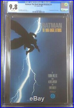 Batman The Dark Knight Returns #1 CGC 9.8, 1st Print, White Pg 1st Carrie Kelly