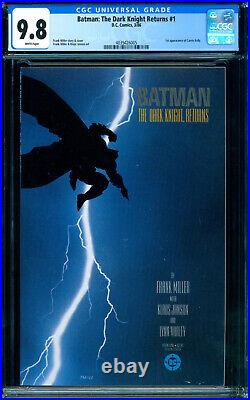 Batman The Dark Knight Returns #1 CGC 9.8 DC 1986 White Pages! N12 6005 cm