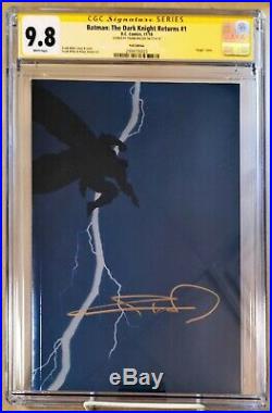 Batman The Dark Knight Returns #1 CGC 9.8 FOIL Signature Series Frank Miller