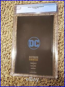 Batman The Dark Knight Returns #1 CGC 9.8 Foil Edition Virgin Cover Variant NYCC