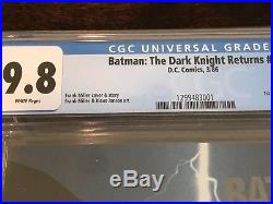 Batman The Dark Knight Returns # 1 CGC 9.8 New Case Frank Miller 1986 1st Print
