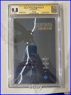 Batman The Dark Knight Returns #1? CGC 9.8 SIGNED MILLER? 4TH PRINT RARE 1986
