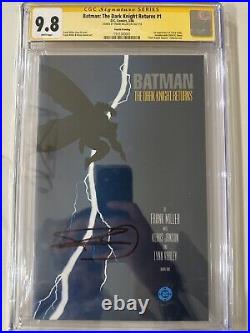 Batman The Dark Knight Returns #1? CGC 9.8 SIGNED MILLER? 4TH PRINT RARE 1986
