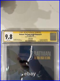 Batman The Dark Knight Returns #1? CGC 9.8 SIGNED MILLER? 4TH PRINT RARE 1986