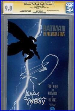 Batman The Dark Knight Returns 1 CGC 9.8 SS 1st print Superman Miller Janson WP