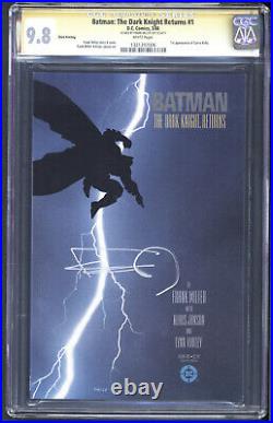 Batman The Dark Knight Returns #1 CGC 9.8 SS Frank Miller Third Print NM+/ M