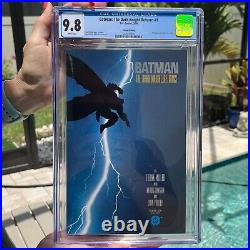 Batman The Dark Knight Returns #1 CGC 9.8 WHITE PAGES 2nd Printing FREE SHIP