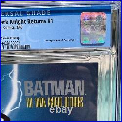 Batman The Dark Knight Returns #1 CGC 9.8 WHITE PAGES 2nd Printing FREE SHIP