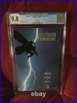 Batman The Dark Knight Returns #1 CGC 9.8 White Pages 2nd Print DC Comics