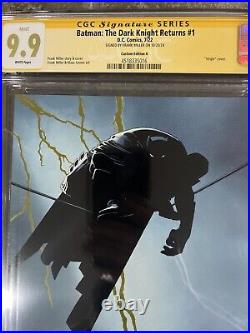 Batman The Dark Knight Returns #1 CGC 9.9 SIGNED FRANK MILLER FOIL Custom A