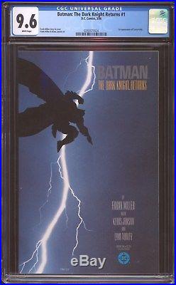 Batman The Dark Knight Returns 1 CGC-GRADED 9.6 NEAR MINT+ WHITE PAGES DC A16648