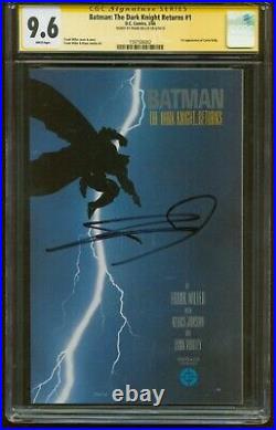 Batman The Dark Knight Returns 1 CGC-GRADED 9.6 NM+ SIGNED BY FRANK MILLER G-511