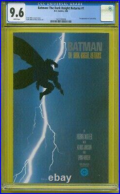 Batman The Dark Knight Returns 1 CGC-GRADED 9.6 NM+ WP DC 1ST PRINT ID G-951
