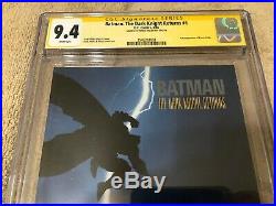 Batman The Dark Knight Returns 1 CGC SS 9.4 Frank Miller Auto 1st Pr 1986