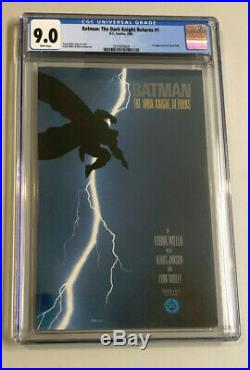 Batman The Dark Knight Returns #1 Cgc 9.0 Frank Miller + Natali Sanders Cgc 9.8
