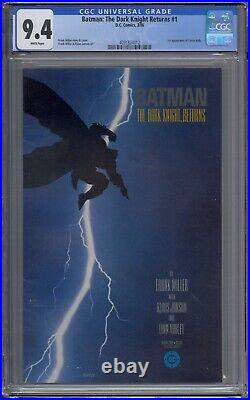 Batman The Dark Knight Returns #1 Cgc 9.4 1st Carrie Kelly Frank Miller Wht Pgs