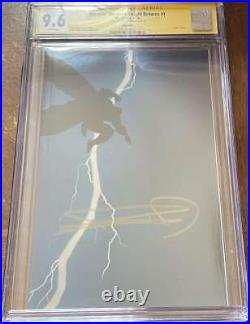 Batman The Dark Knight Returns #1 Cgc 9.6 White Page Foil Edition Sig ID 66713