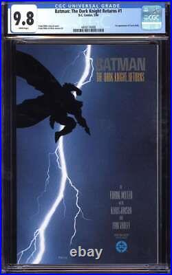 Batman The Dark Knight Returns #1 Cgc 9.8 White Pages // Frank Miller 1986