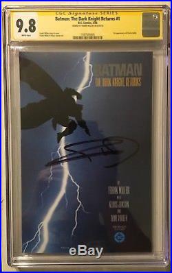 Batman The Dark Knight Returns #1 Cgc Ss 9.8 Signed By Frank Miller! 1st Print