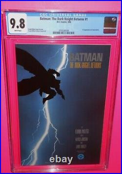 Batman The Dark Knight Returns #1 DC 1986 1st Print Cgc 9.8 White Pgs Iconic