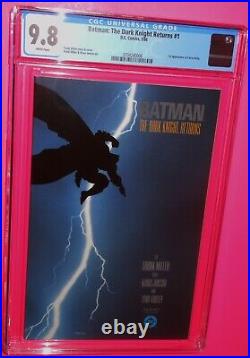 Batman The Dark Knight Returns #1 DC 1986 1st Print Cgc 9.8 White Pgs Iconic