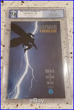 Batman The Dark Knight Returns 1 Pgx 9.8 1986 Carrie First Print White Pages Cgc