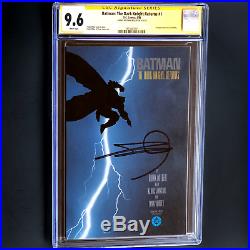 Batman The Dark Knight Returns #1 Signed Frank Miller Cgc Ss 9.6 1st Print