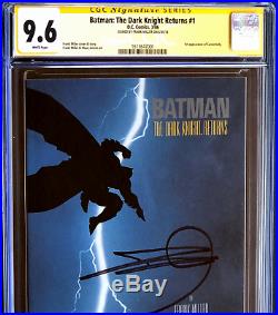 Batman The Dark Knight Returns #1 Signed Frank Miller Cgc Ss 9.6 1st Print