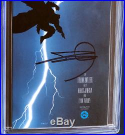 Batman The Dark Knight Returns #1 Signed Frank Miller Cgc Ss 9.6 1st Print