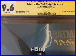 Batman The Dark Knight Returns #1 cgc 9.6 ss Frank Miller 1st Carrie Kelly