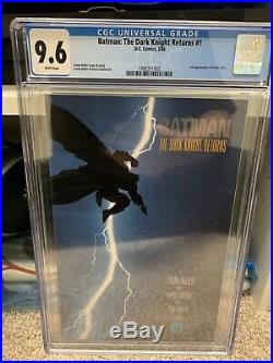 Batman The Dark Knight Returns #1 cgc Graded 9.6