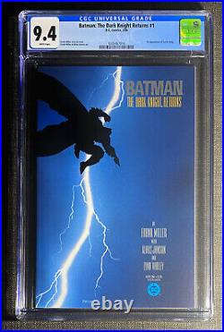 Batman The Dark Knight Returns 1st Printing, 1986 Frank Miller, CGC 9.4