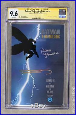 Batman The Dark Knight Returns (1st Printing) #1 1986 CGC 9.6 SS 1323112004