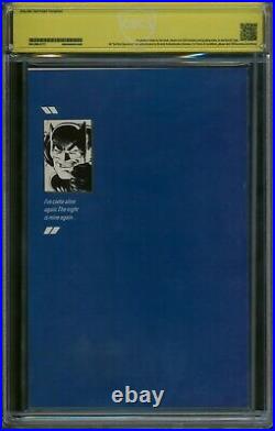 Batman The Dark Knight Returns #2? CBCS 9.4 SIGNED by FRANK MILLER? DC 1986