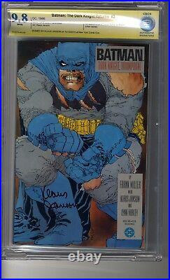 Batman The Dark Knight Returns # 2 CBCS 9.8 WHITE Pages SS Klaus Janson