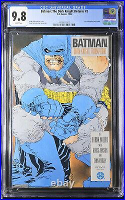 Batman The Dark Knight Returns #2 CGC 9.8 WP 1986 1st print Carrie is Robin