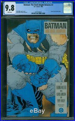 Batman The Dark Knight Returns 2 CGC 9.8 White Pages